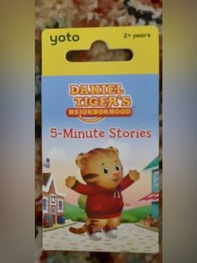 Daniel Tiger's Neighborhood 5-Minute Stories Yoto card
